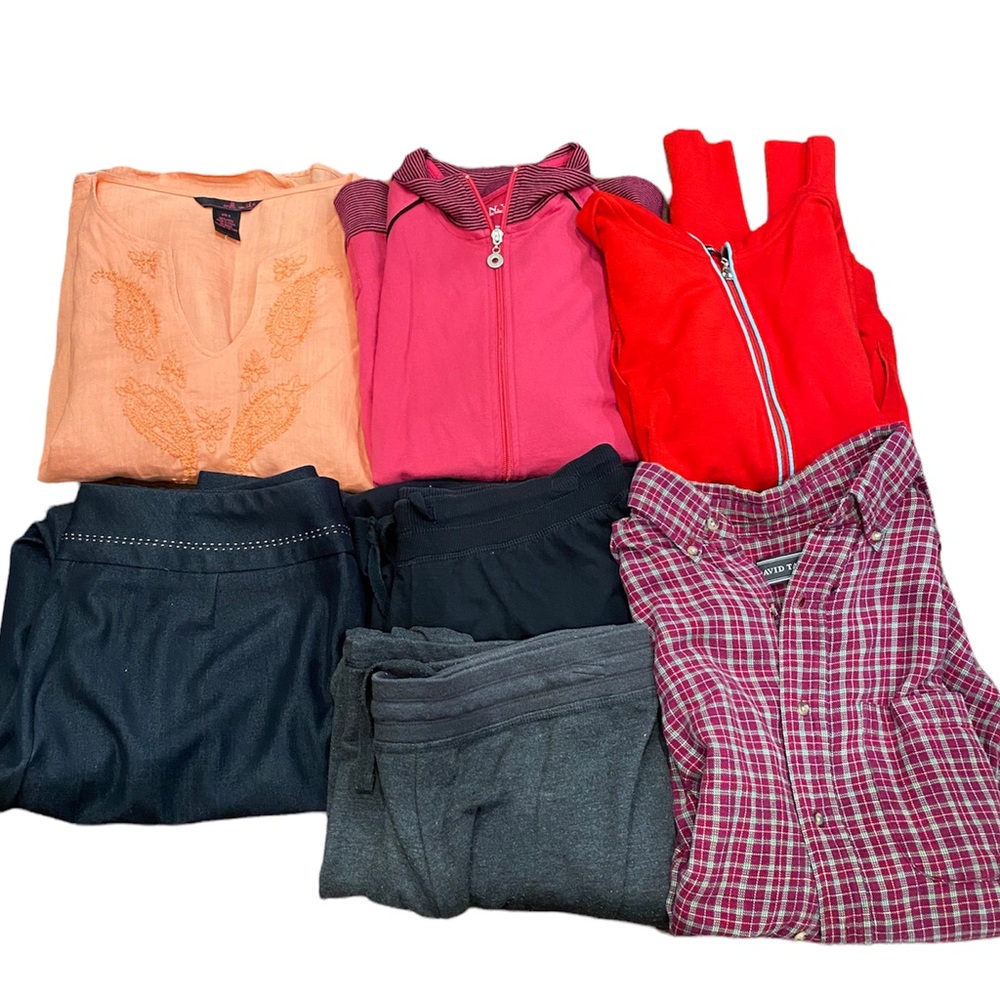 Womens Size Large Clothing Bundle of 7 Items Vintage Clothing